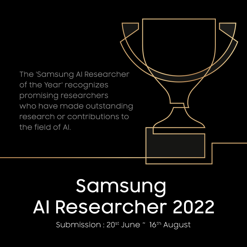 Samsung AI Researcher 2022